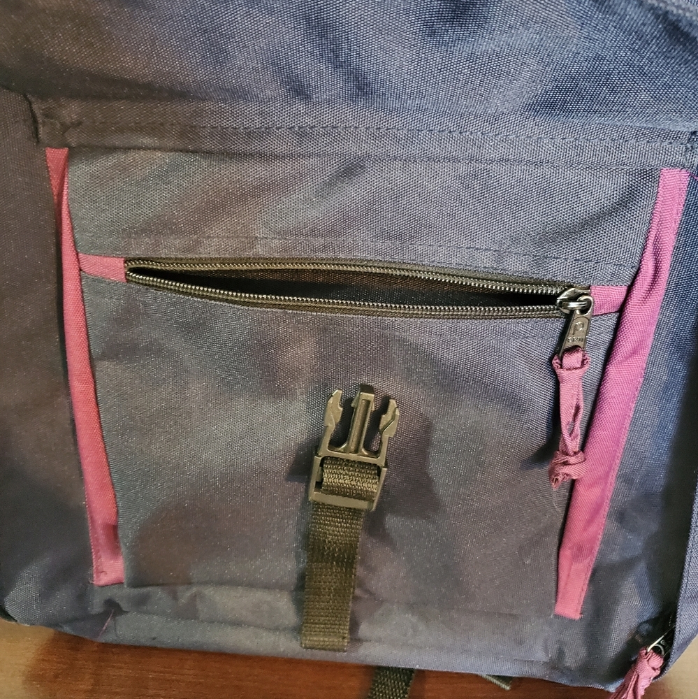 Tundra Navy & Purple Backpack - Picture 5 of 7